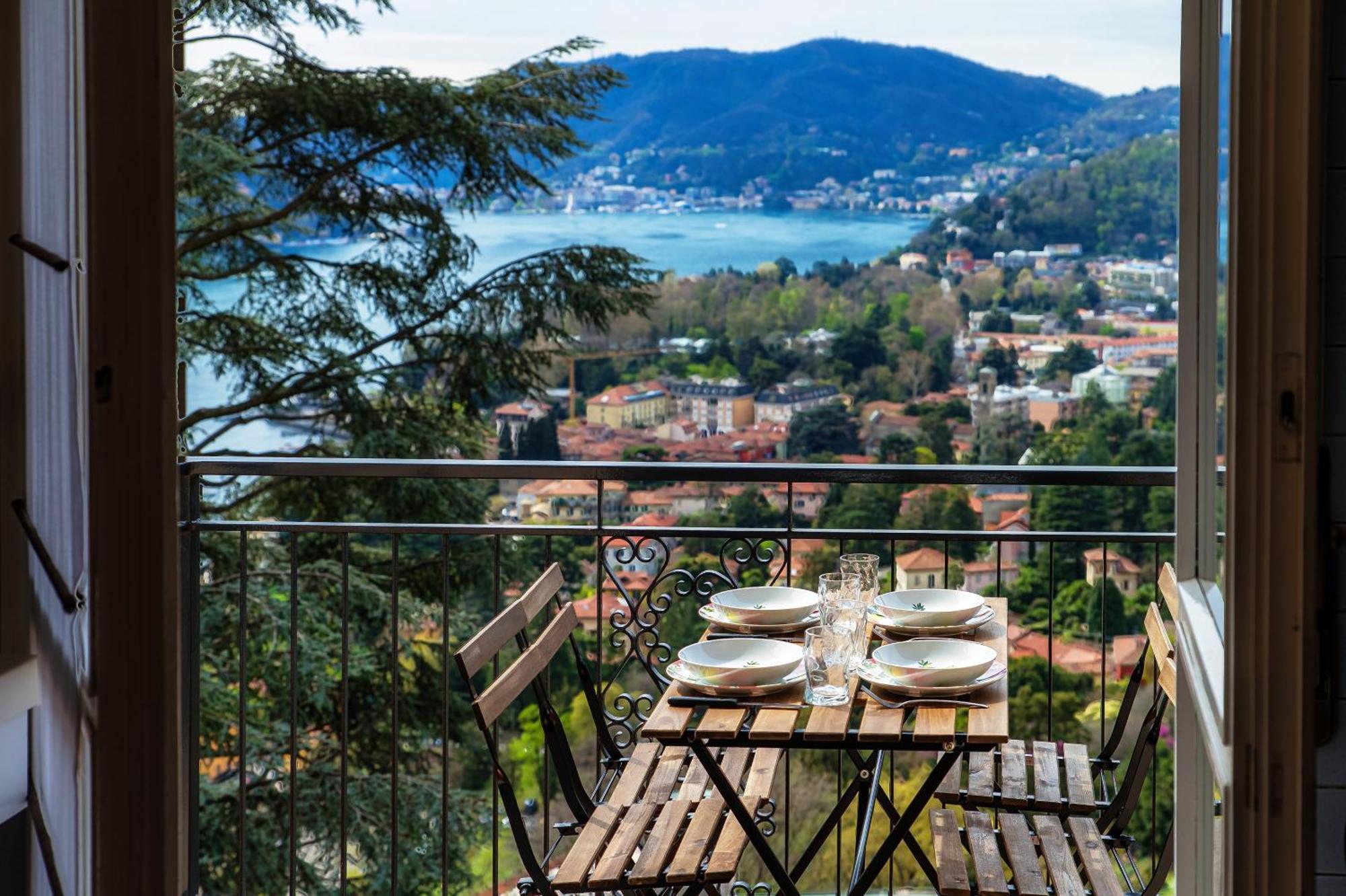 Vista Lario Apartment - Aqua Apartments Cernobbio Exteriör bild